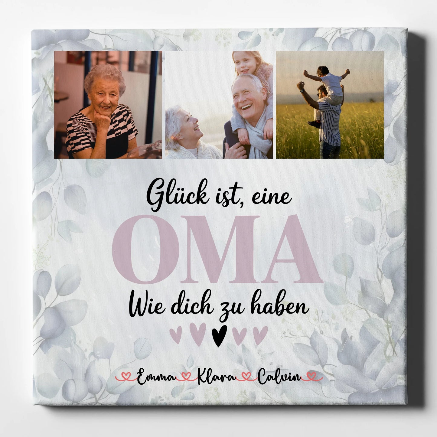 Wandbild Oma Fotocollage für Oma Glück Ist eine Oma Wie Dich Zu Haben Geschenk 1
