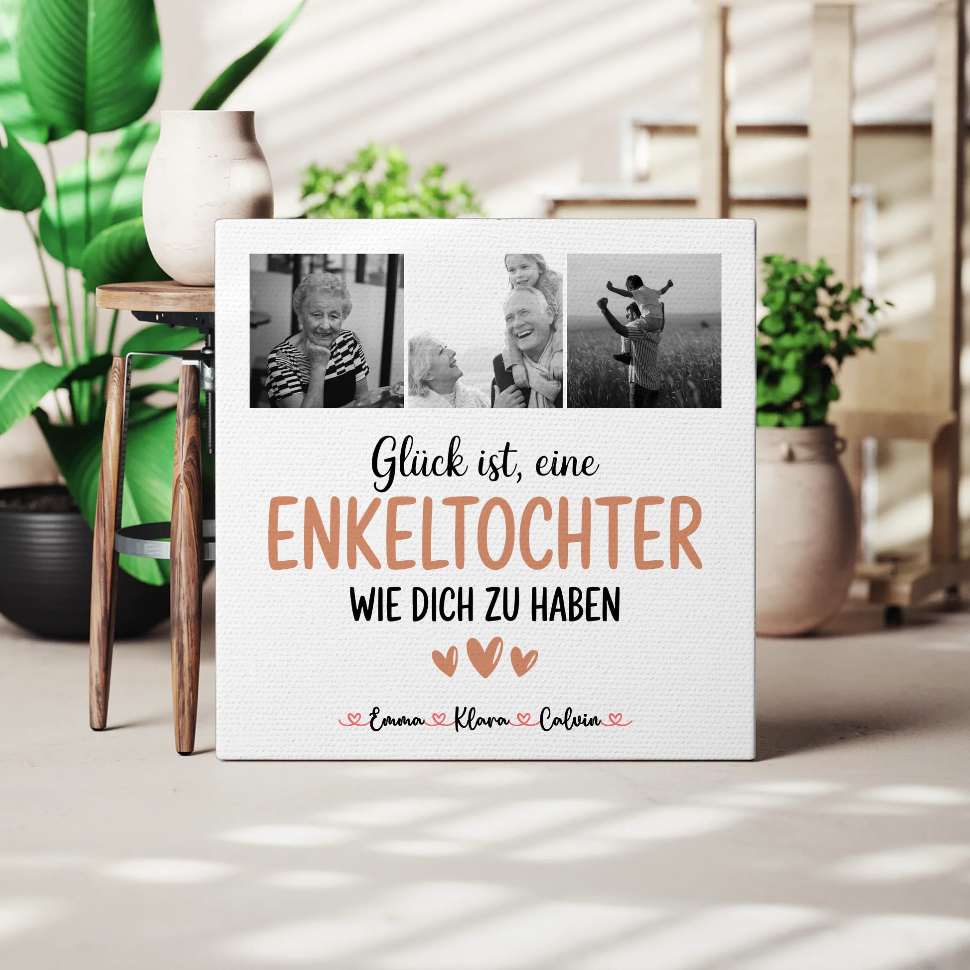 Leinwand Collagen Erstellen Fotocollage Enkeltochter Glück Ist eine Enkeltochter Wie Dich Zu Haben 3