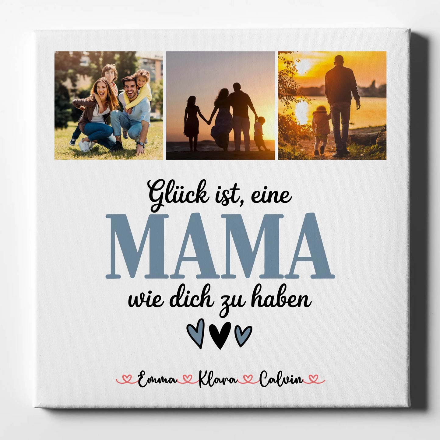Personalisierte Leinwand Für Mama Fotocollage Für Mama Glück Ist Eine Mama Wie Dich Zu Haben 1