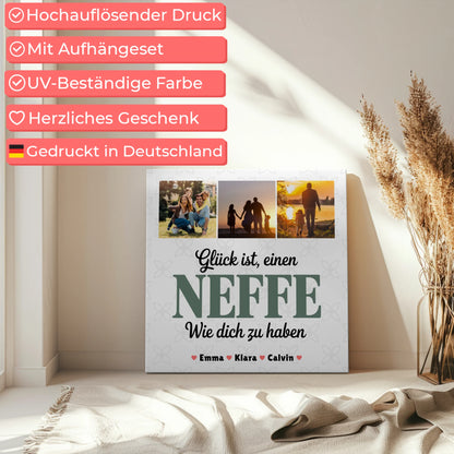 Leinwand Collagen Erstellen Geschenk Fotocollage Neffe Glück Ist einen Neffe Wie Dich Zu Haben 5
