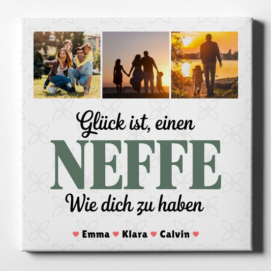 Leinwand Collagen Erstellen Geschenk Fotocollage Neffe Glück Ist einen Neffe Wie Dich Zu Haben 1