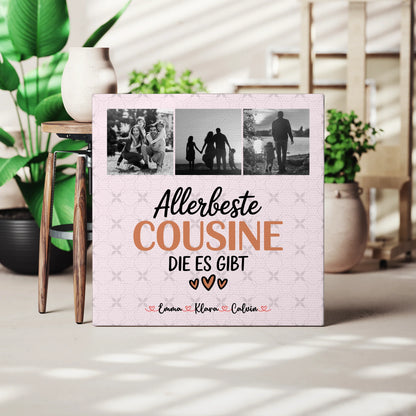 Fotocollage Großes Bild Aus Vielen Kleinen Für Die Allerbeste Cousine 3