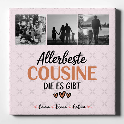 Fotocollage Großes Bild Aus Vielen Kleinen Für Die Allerbeste Cousine 1