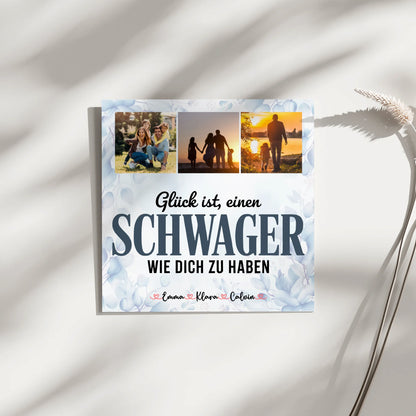 Fotocollage Großes Bild Aus Vielen Kleinen Fotocollage für Schwager Glück Ist eine Schwager Wie Dich Zu Haben 4