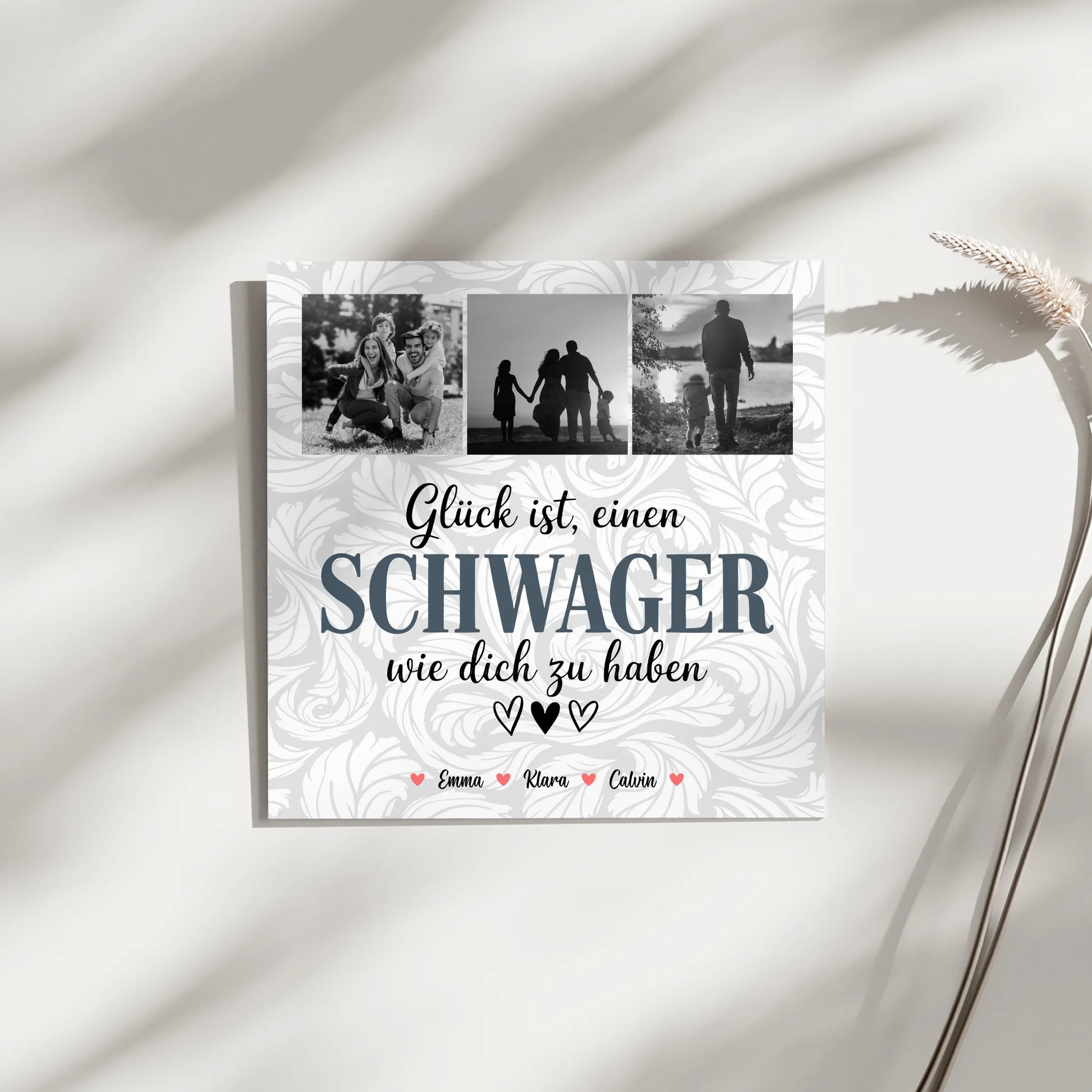Leinwand Bild Schwager Fotocollage Glück Ist eine Schwager Wie Dich Zu Haben personalisiertes Geschenk 4