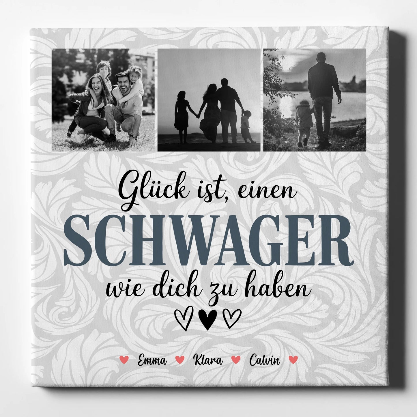 Leinwand Bild Schwager Fotocollage Glück Ist eine Schwager Wie Dich Zu Haben personalisiertes Geschenk 1