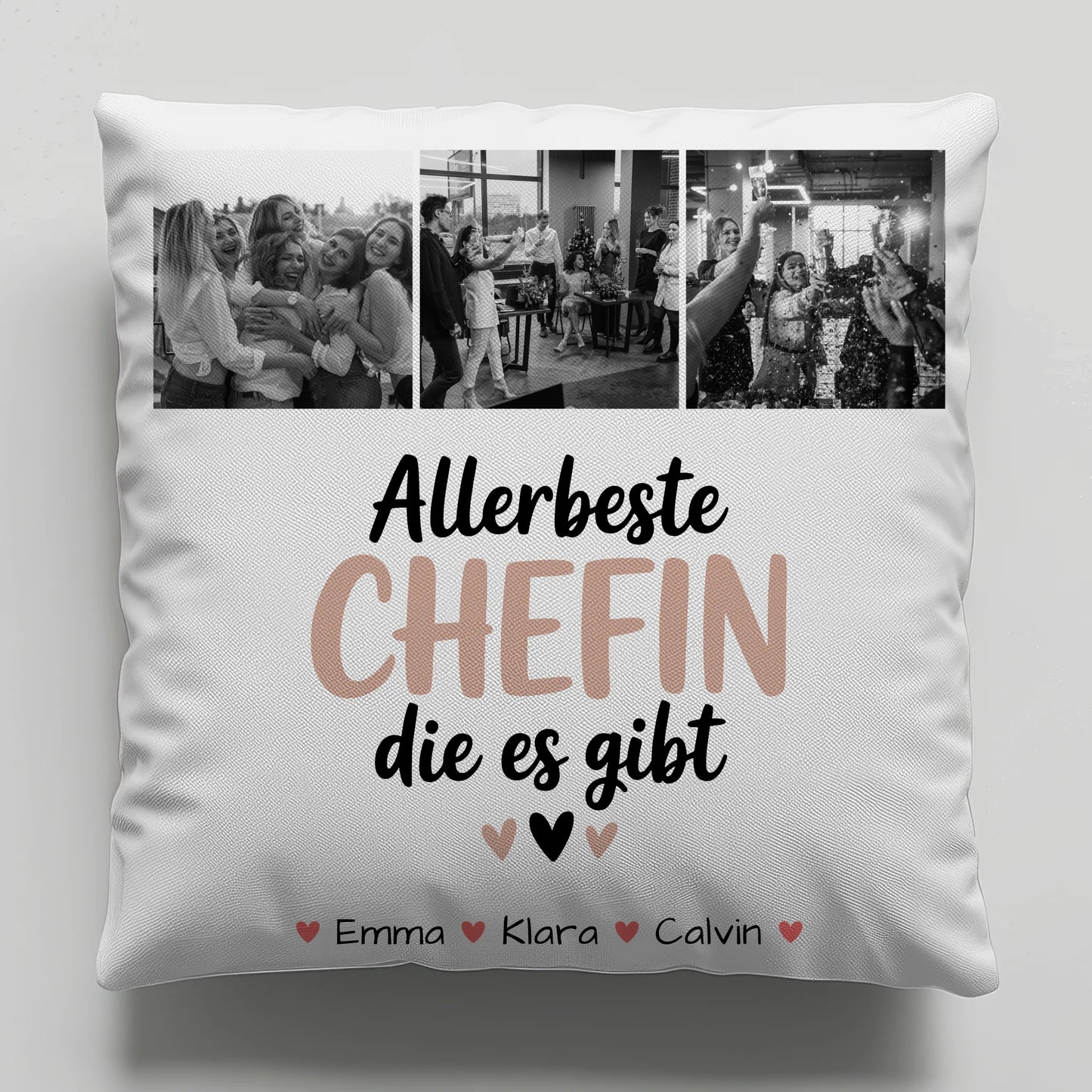 Personalisierte Geschenke mit Namen Kissen Fotocollage Chefin Allerbeste Chefin Die Es Gibt 1