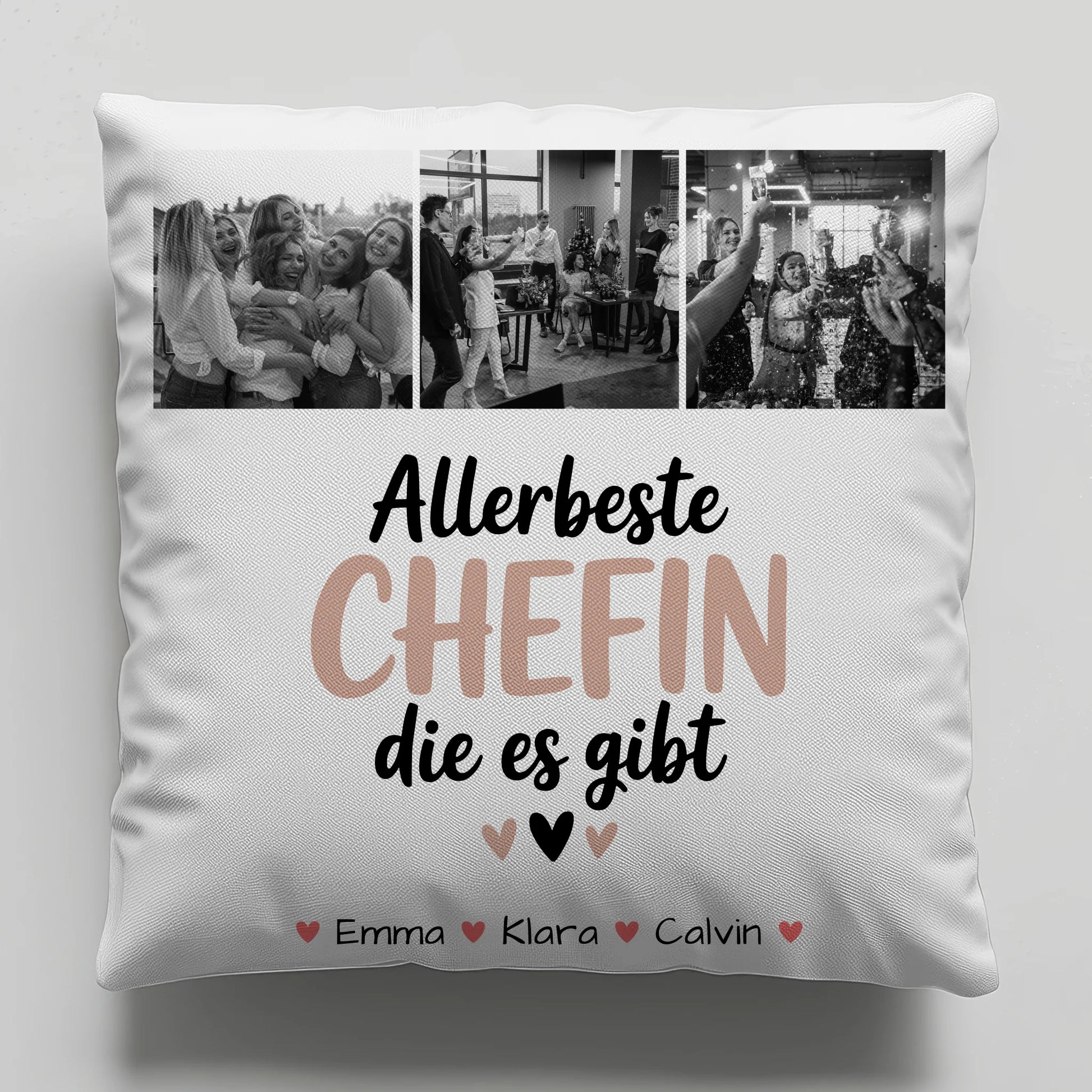 Personalisierte Geschenke mit Namen Kissen Fotocollage Chefin Allerbeste Chefin Die Es Gibt 1