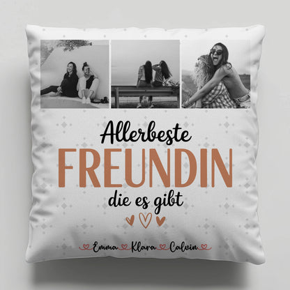 Beste Freundin Kissen Fotocollage Beste Freundin Allerbeste Freundin Die Es Gibt Geschenk 6