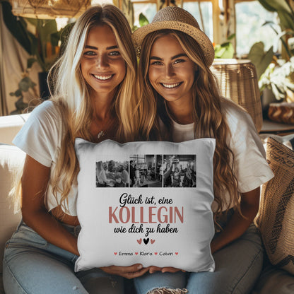Namen Kissen Fotocollage Kollegin Glück Ist eine Kollegin Wie Dich Zu Haben