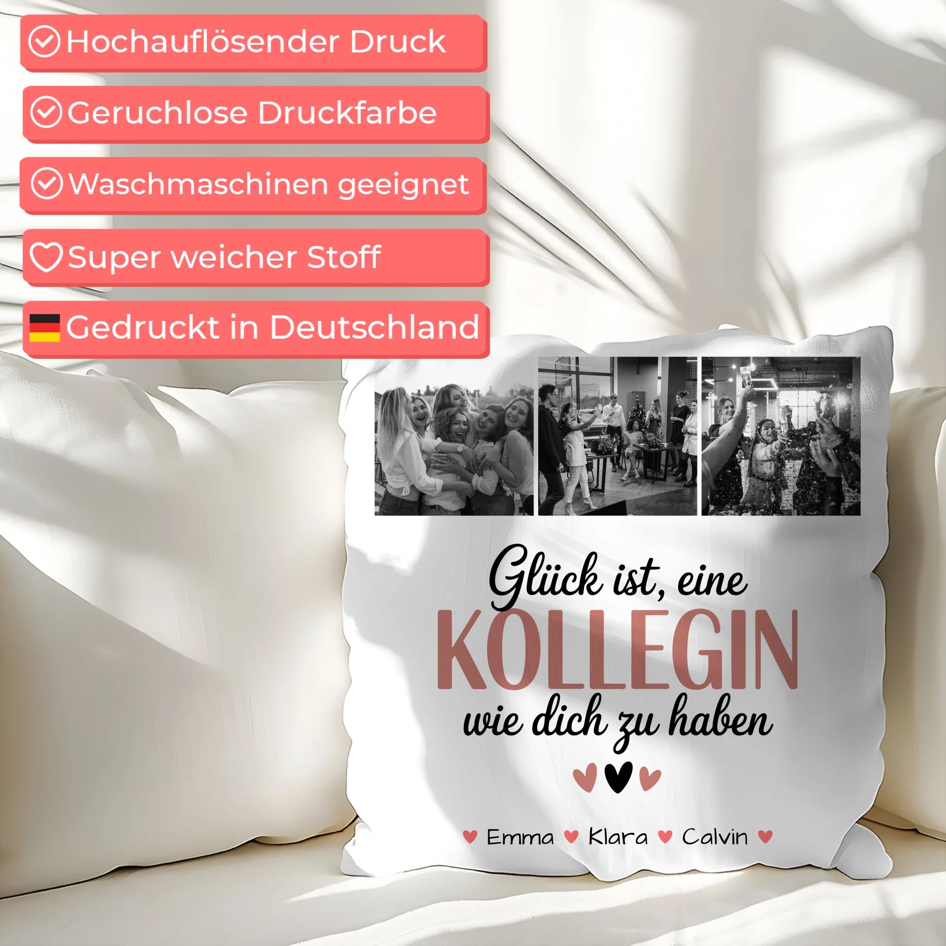 Namen Kissen Fotocollage Kollegin Glück Ist eine Kollegin Wie Dich Zu Haben 7