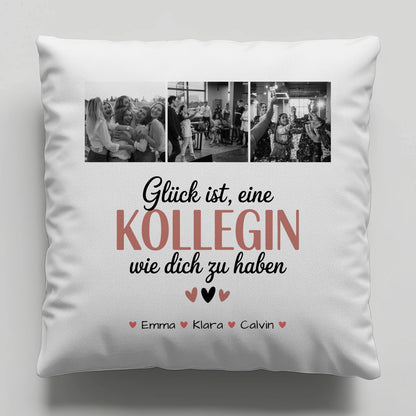 Namen Kissen Fotocollage Kollegin Glück Ist eine Kollegin Wie Dich Zu Haben