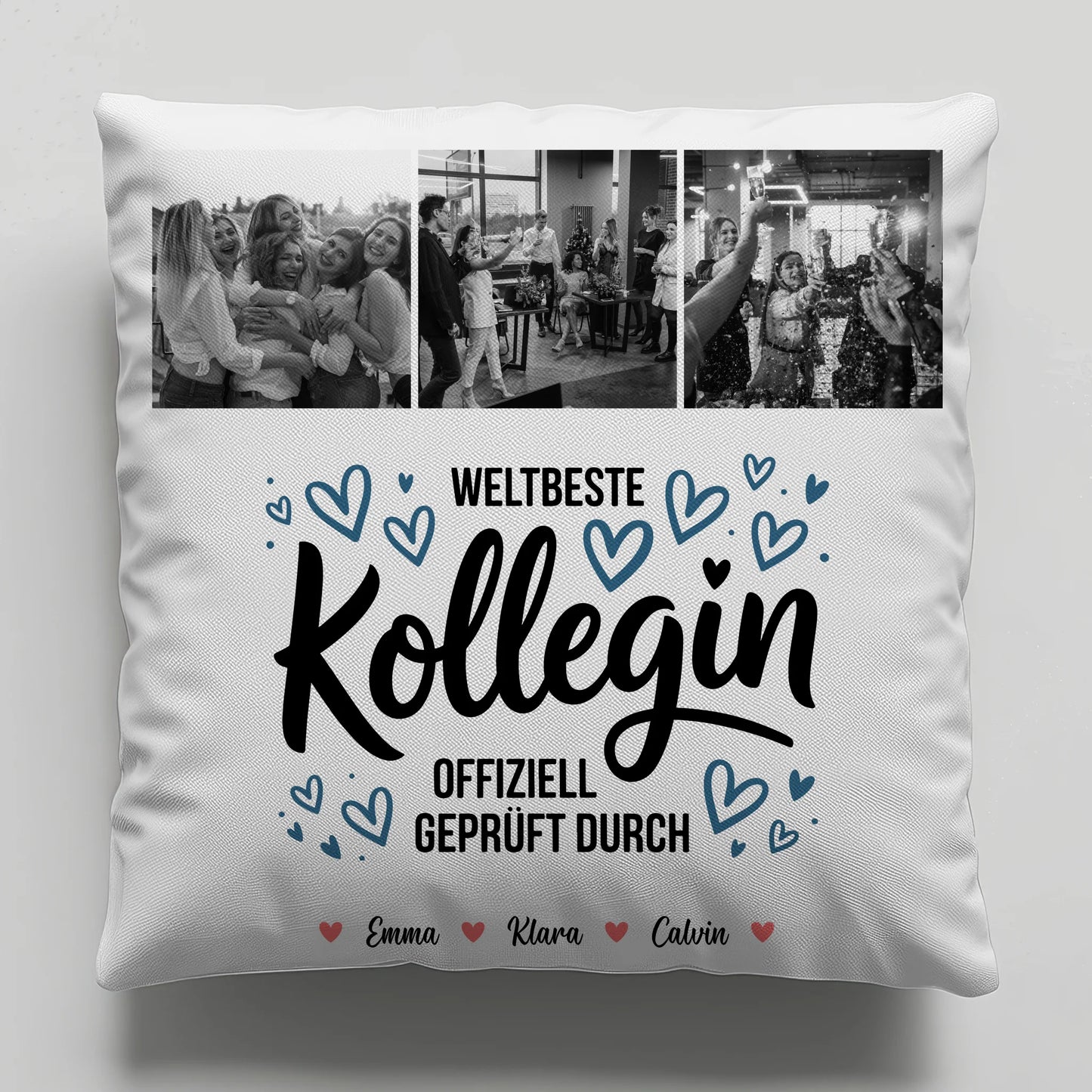 Kissen Mit Namen Kollegin Fotocollage Weltbeste Kollegin Offiziell Geprüft Durch Geschenk 6