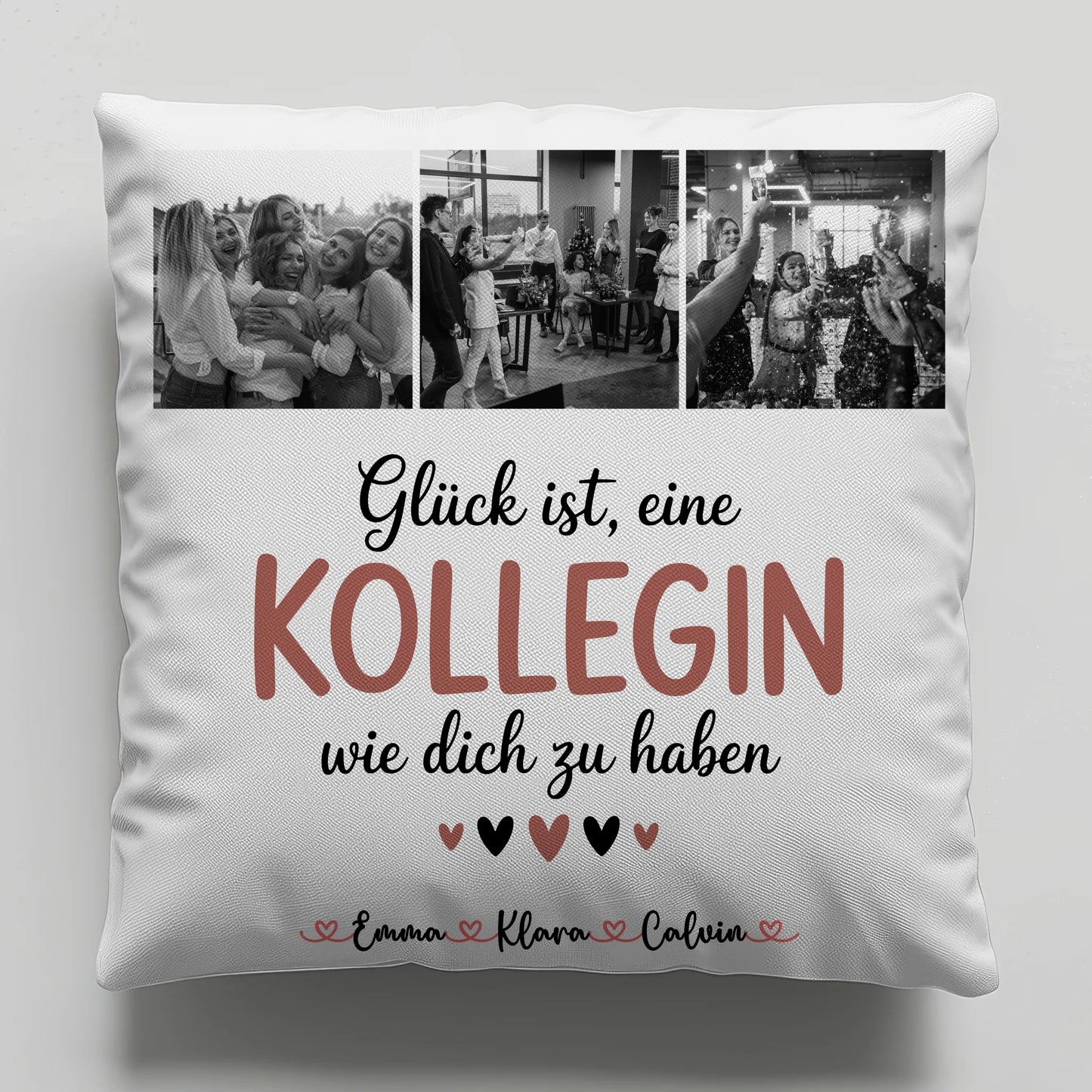 Namen Kissen Kollegin Fotocollage Glück Ist eine Kollegin Wie Dich Zu Haben personalisiert Geschenk 1