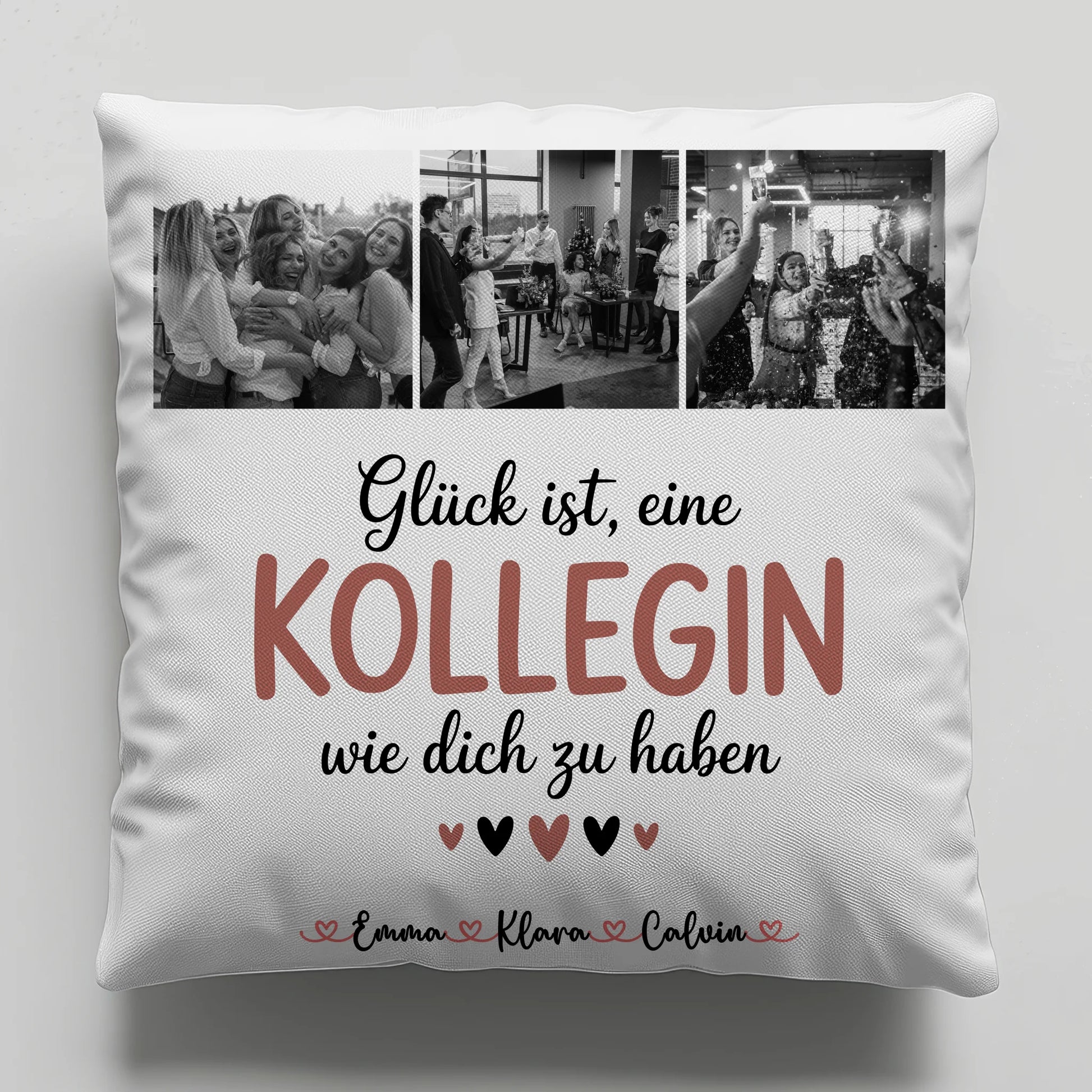 Namen Kissen Kollegin Fotocollage Glück Ist eine Kollegin Wie Dich Zu Haben personalisiert Geschenk 1