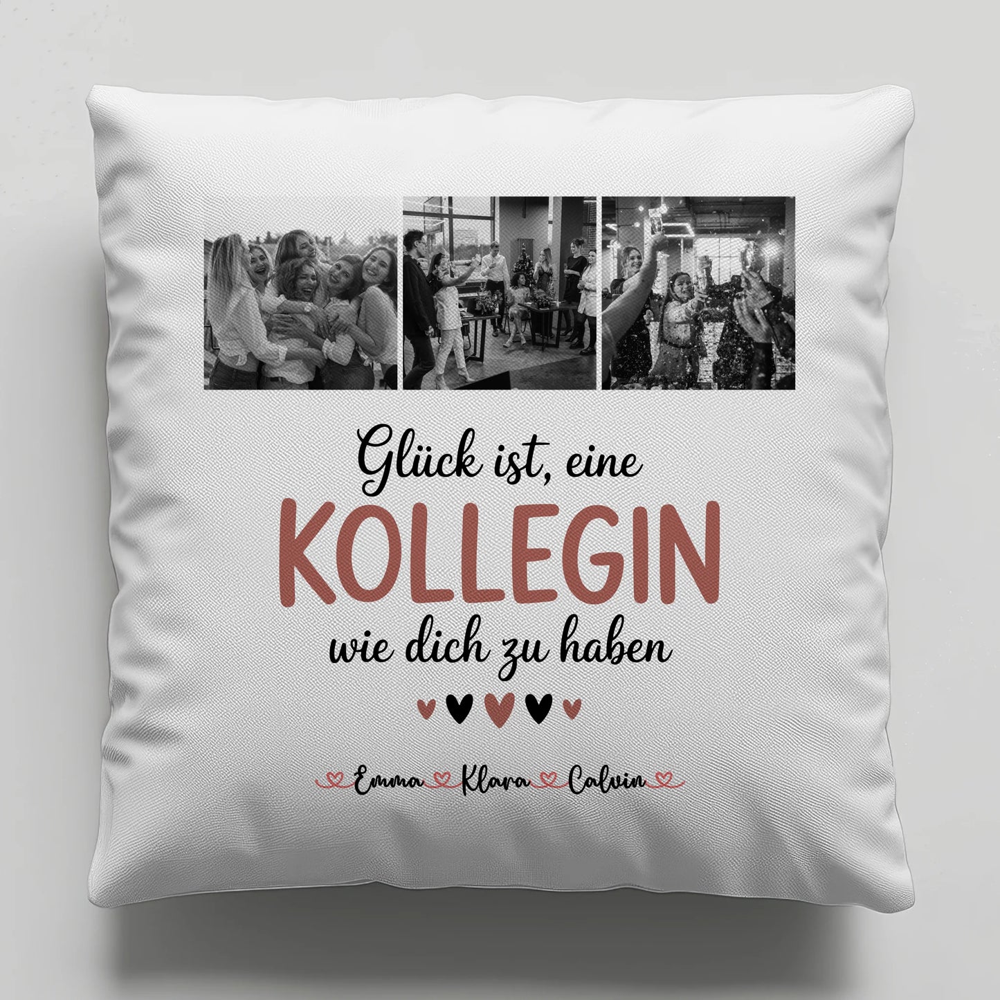 Namen Kissen Kollegin Fotocollage Glück Ist eine Kollegin Wie Dich Zu Haben personalisiert Geschenk