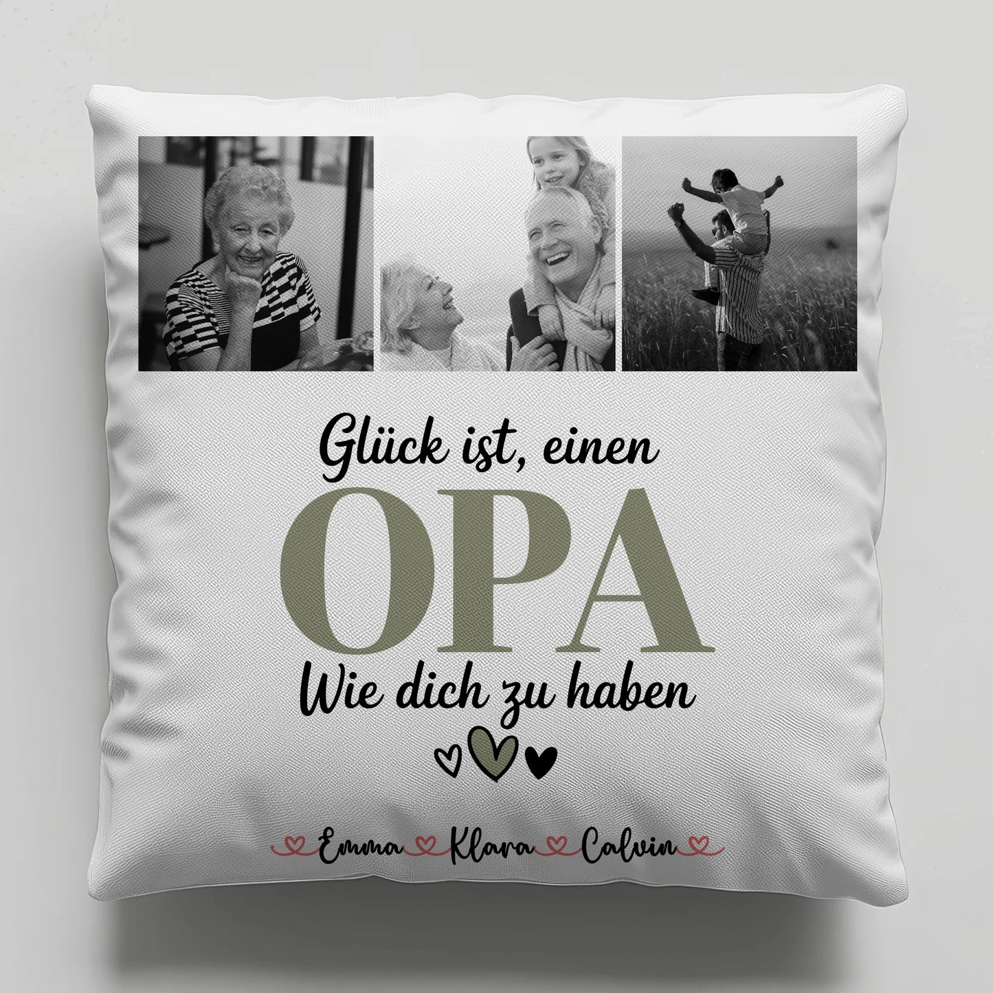 Bester Opa Kissen Fotocollage Opa Glück Ist einen Opa Wie Dich Zu Haben personalisiertes Geschenk 6