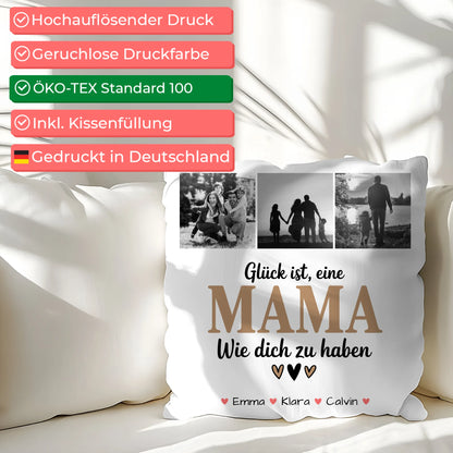 Kissen Für Mama Fotocollage Mama Glück Ist eine Mama Wie Dich Zu Haben Geschenk 2