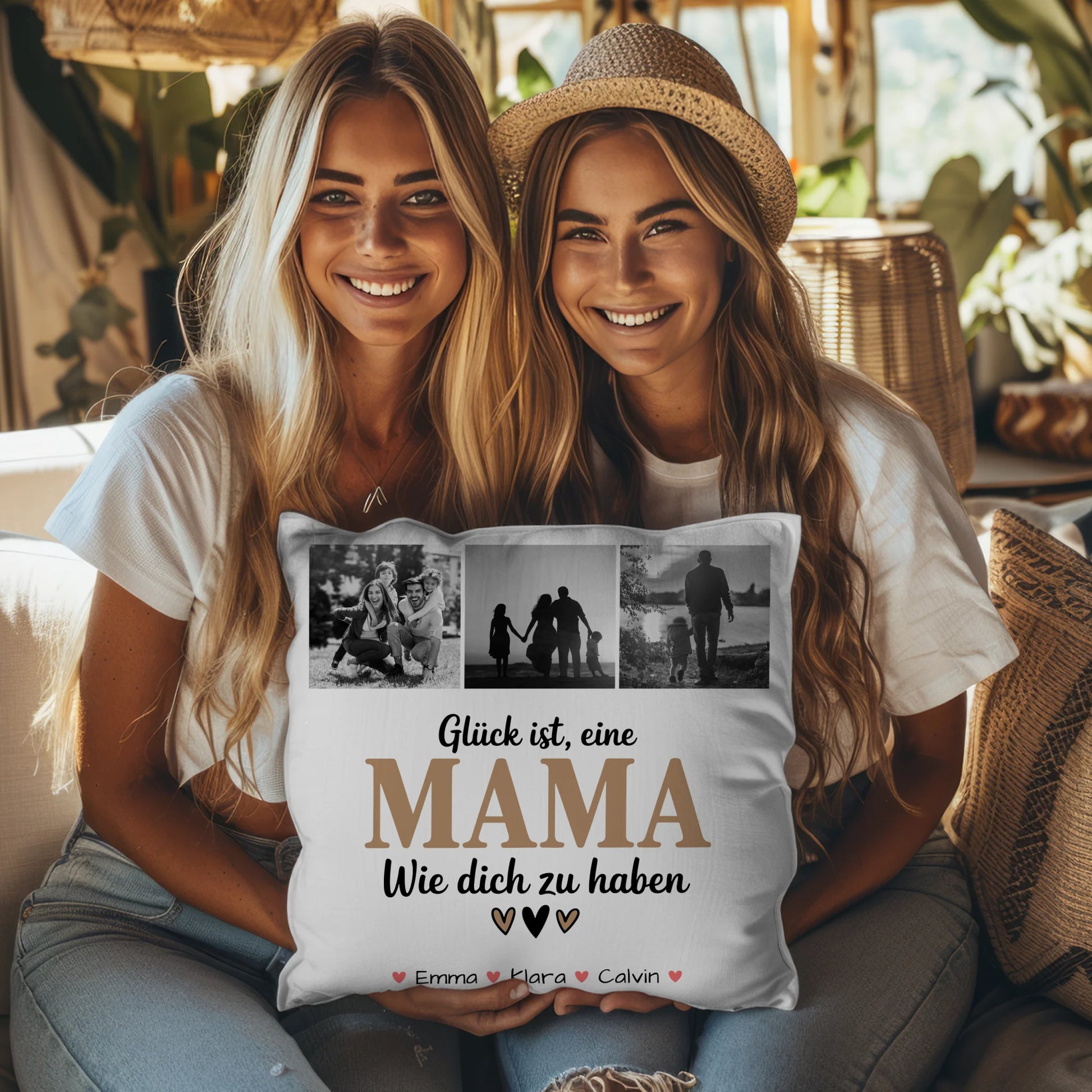 Kissen Für Mama Fotocollage Mama Glück Ist eine Mama Wie Dich Zu Haben Geschenk 8