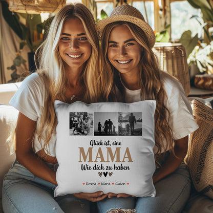 Kissen Für Mama Fotocollage Mama Glück Ist eine Mama Wie Dich Zu Haben Geschenk