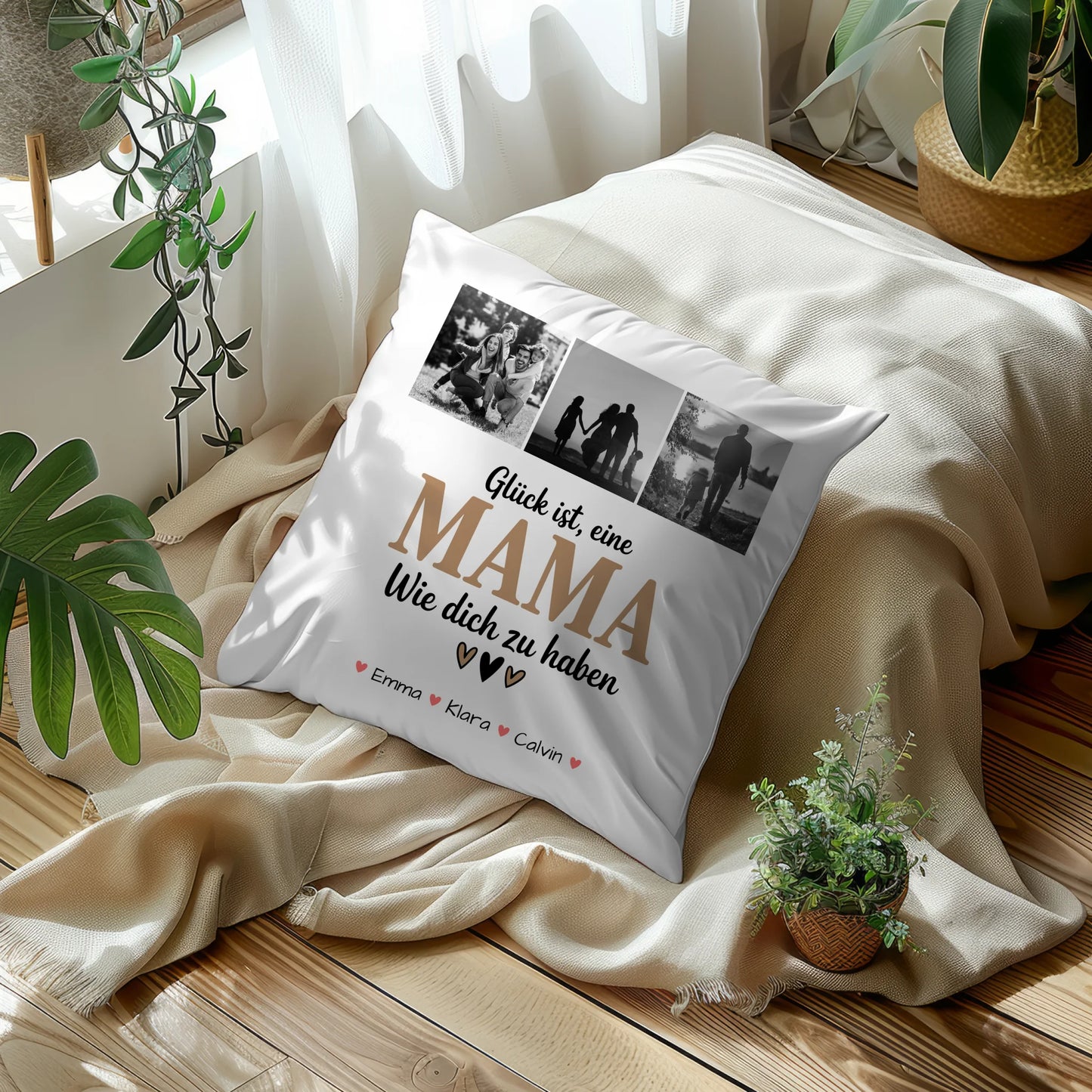 Kissen Für Mama Fotocollage Mama Glück Ist eine Mama Wie Dich Zu Haben Geschenk