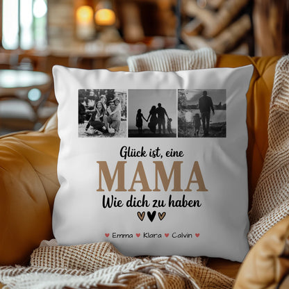 Kissen Für Mama Fotocollage Mama Glück Ist eine Mama Wie Dich Zu Haben Geschenk