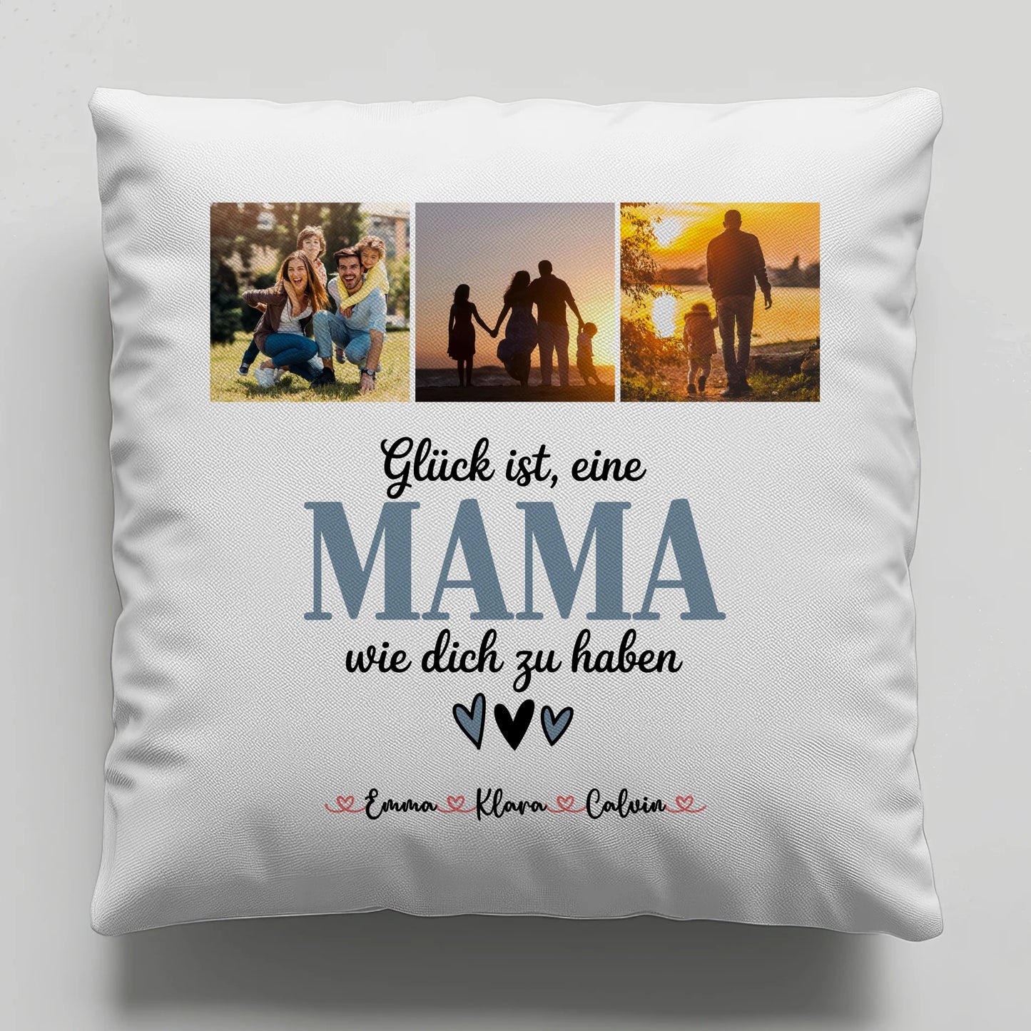 Kissen Für Mama Fotocollage für Mama Glück Ist eine Mama Wie Dich Zu Haben Geschenk Mama