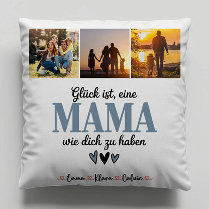Kissen Für Mama Fotocollage für Mama Glück Ist eine Mama Wie Dich Zu Haben Geschenk Mama 6