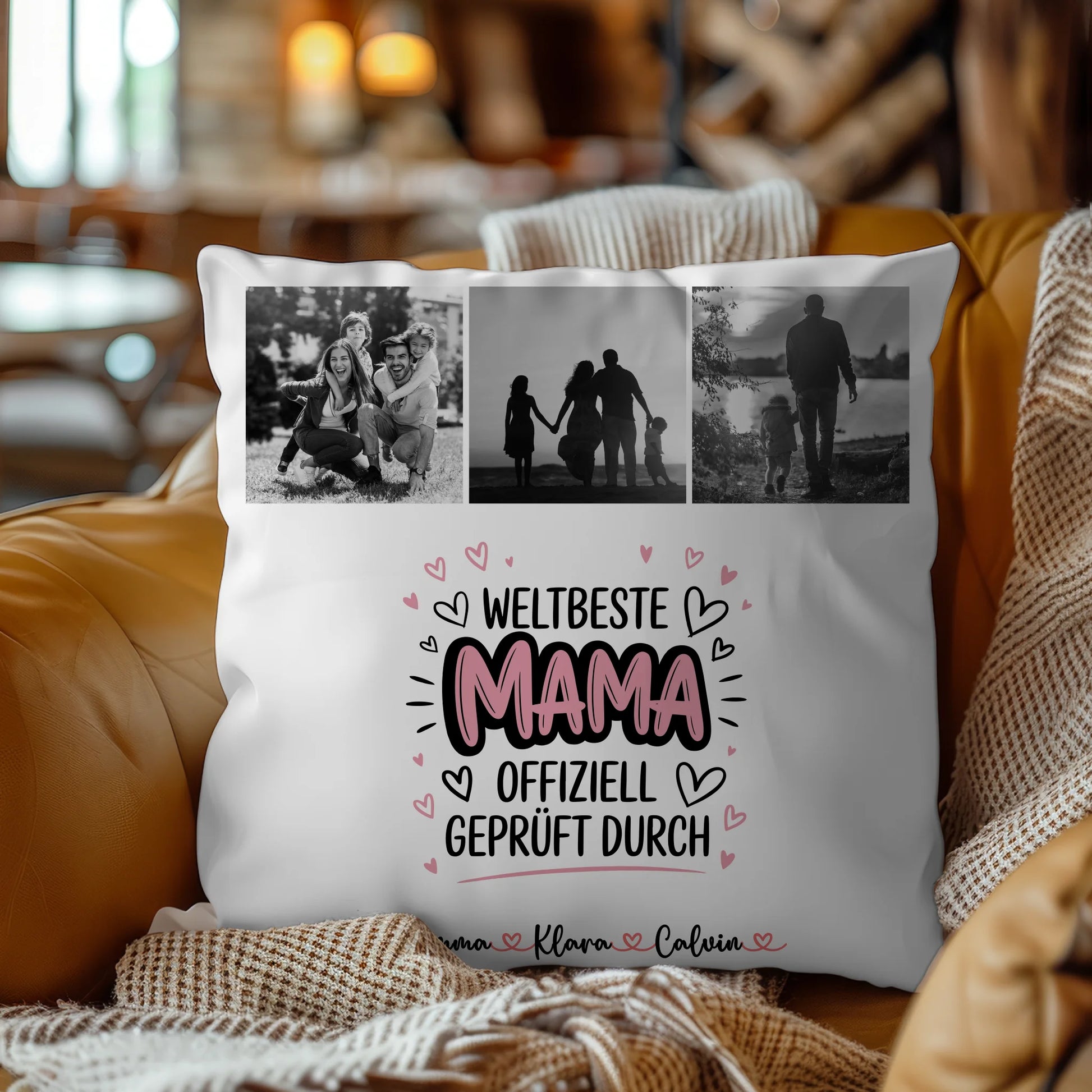 Mama Kissen Fotocollage Mama Weltbeste Mama Offiziell Geprüft Durch Geschenk 9