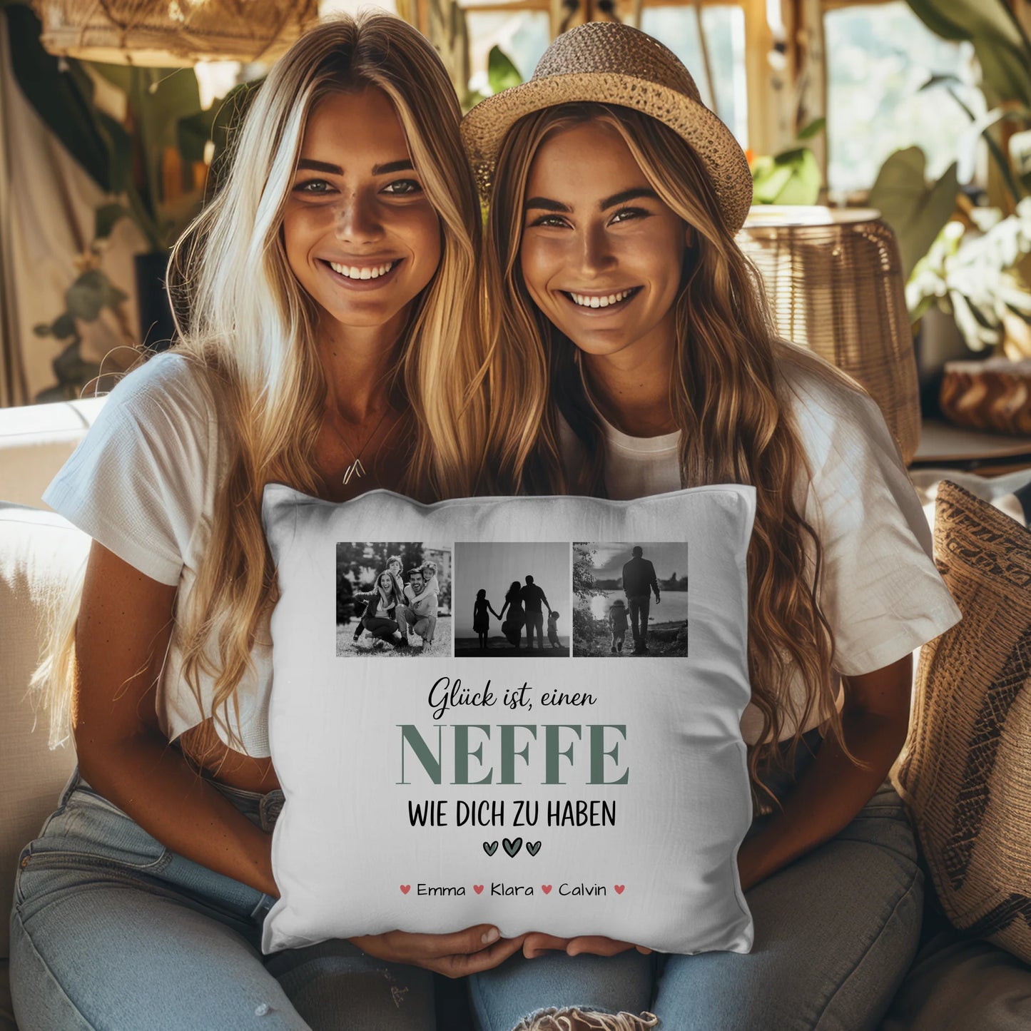 Namen Kissen Fotocollage Neffe Glück Ist einen Neffe Wie Dich Zu Haben personalisiertes Geschenk