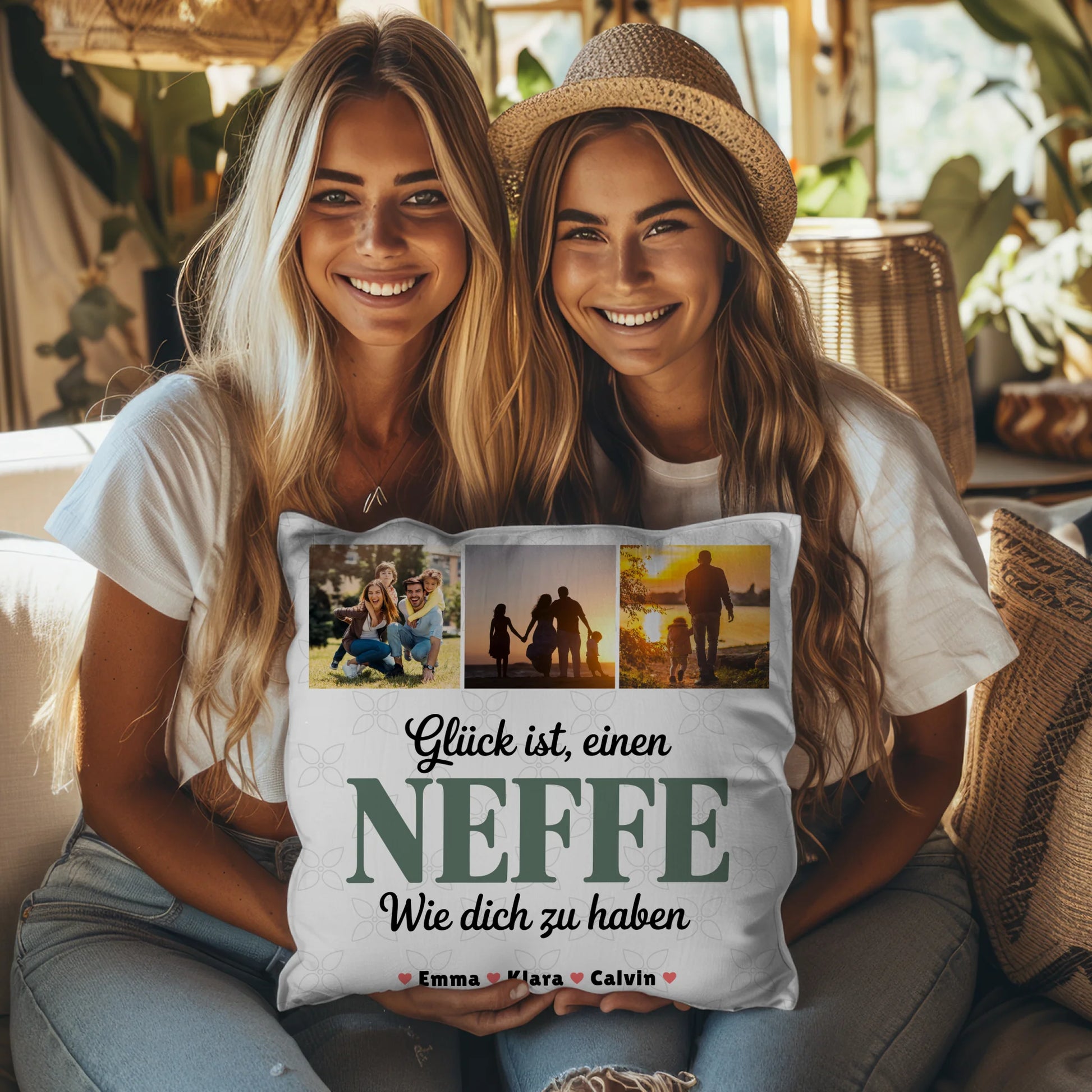 Personalisierte Geschenke mit Namen Kissen Geschenk Fotocollage Neffe Glück Ist einen Neffe Wie Dich Zu Haben 8