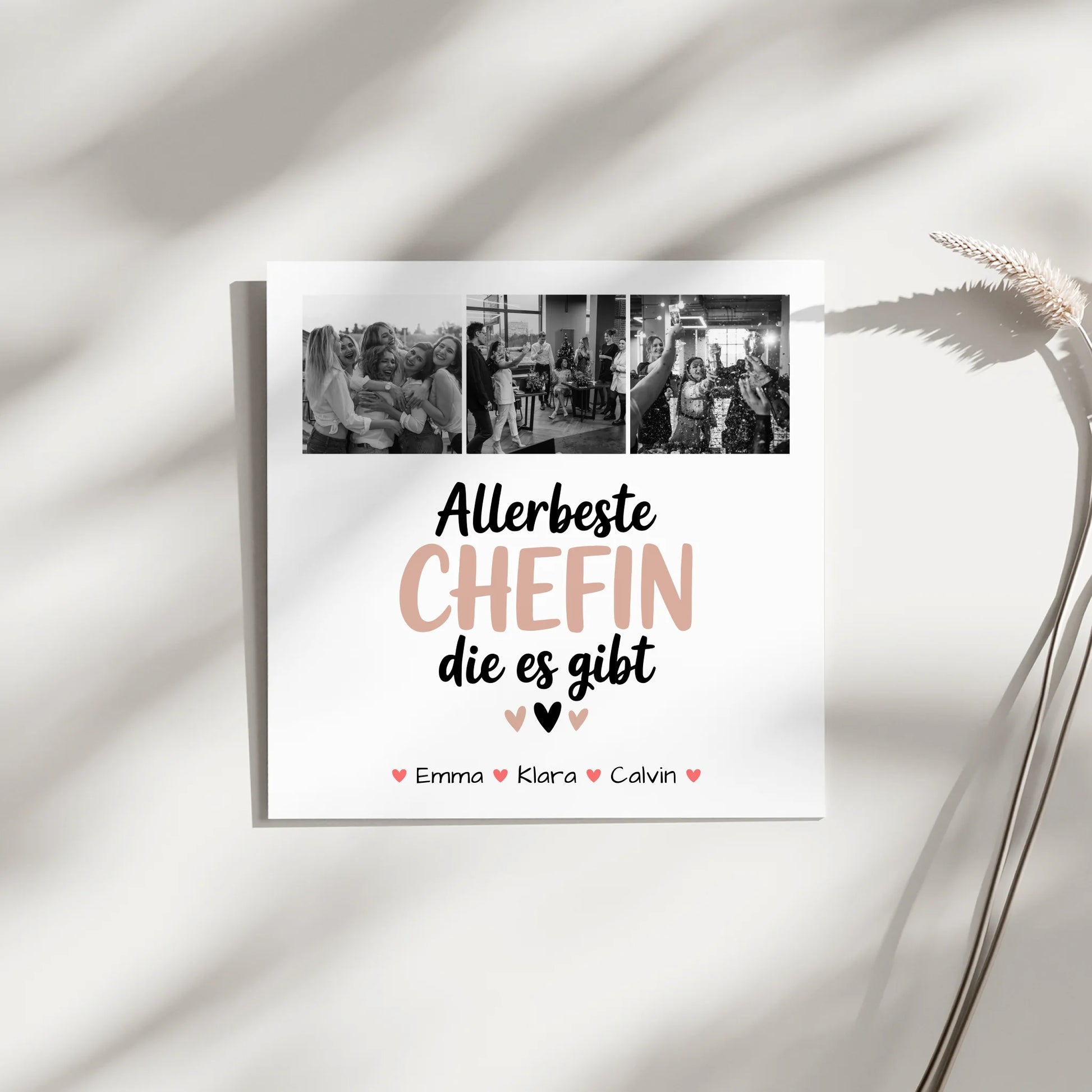 Personalisierte Fotoboard Magnet Wandbild Chefin Allerbeste Chefin Die Es Gibt 9