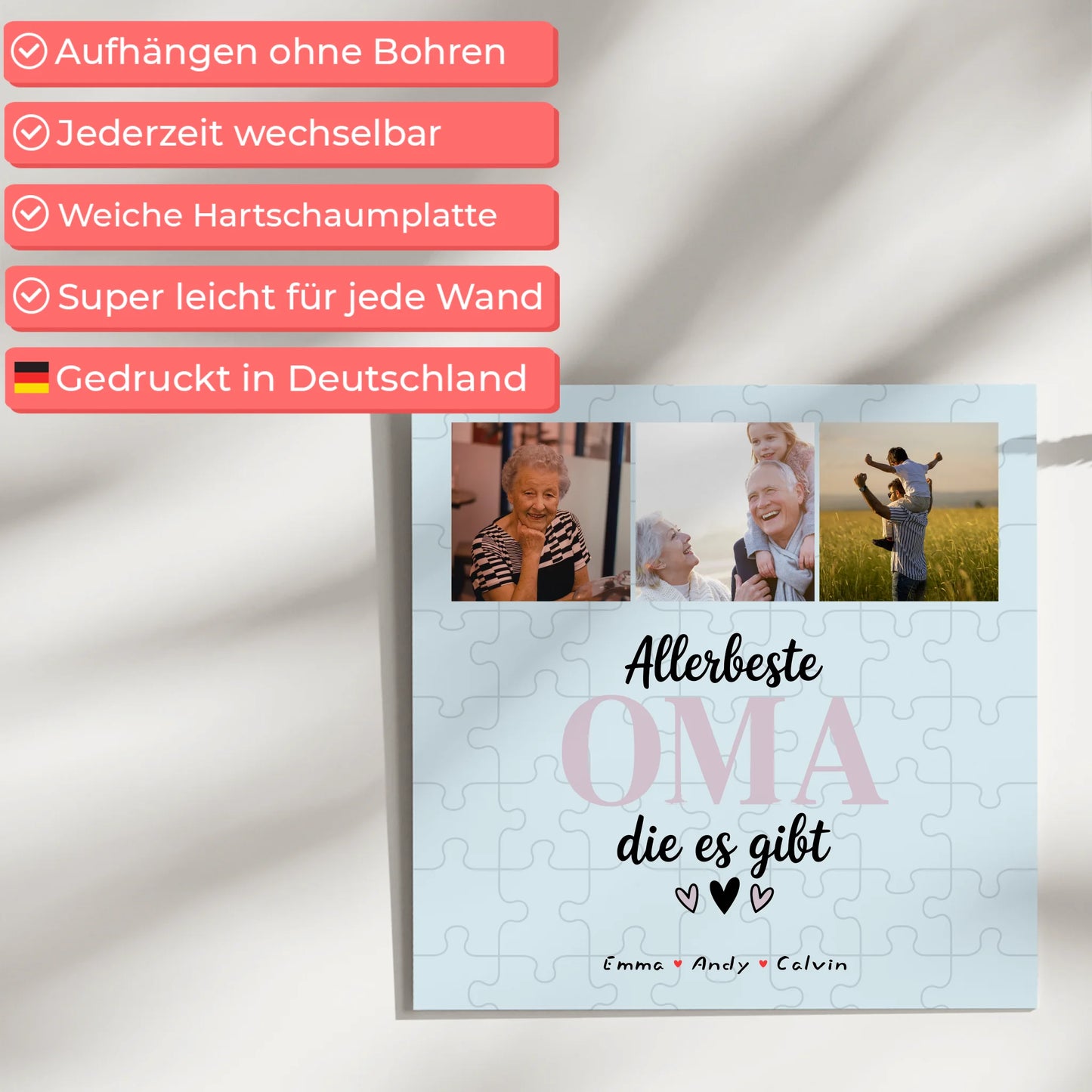 Oma Plakat Geschenk Fotocollage Oma Allerbeste Oma Die Es Gibt personalisiertes Geschenk 5