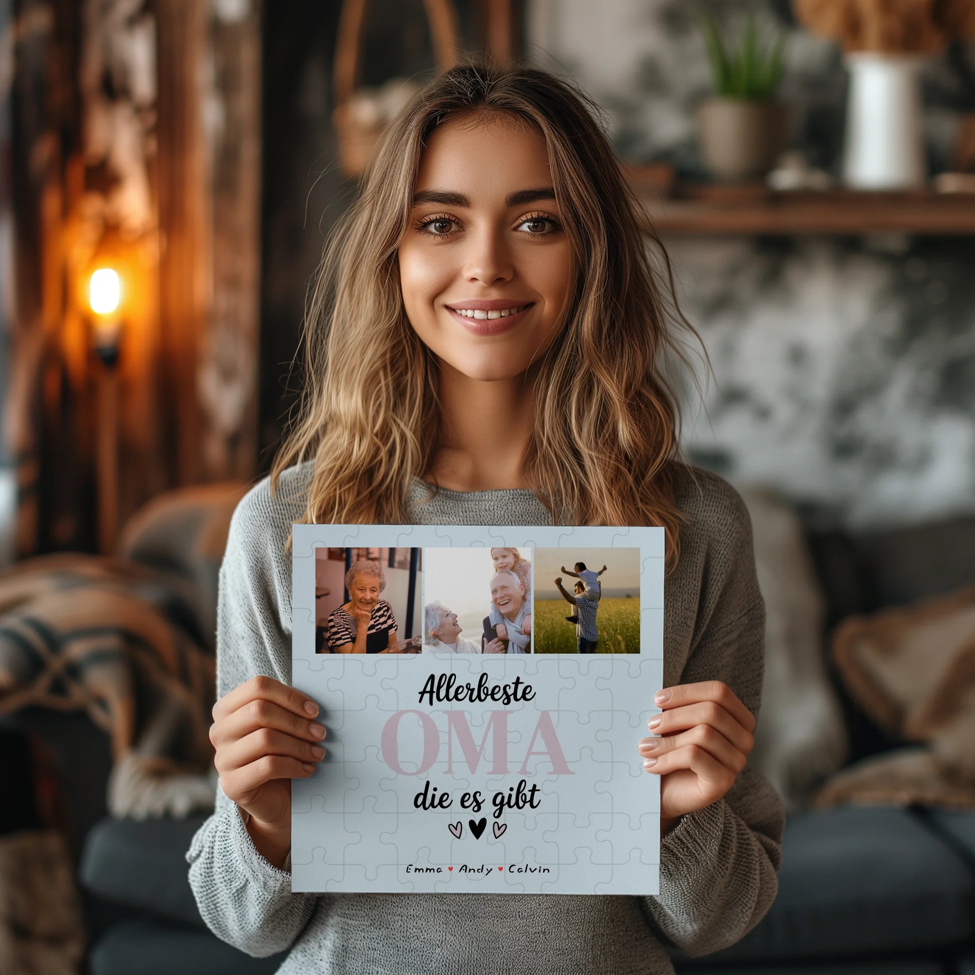 Oma Plakat Geschenk Fotocollage Oma Allerbeste Oma Die Es Gibt personalisiertes Geschenk 2