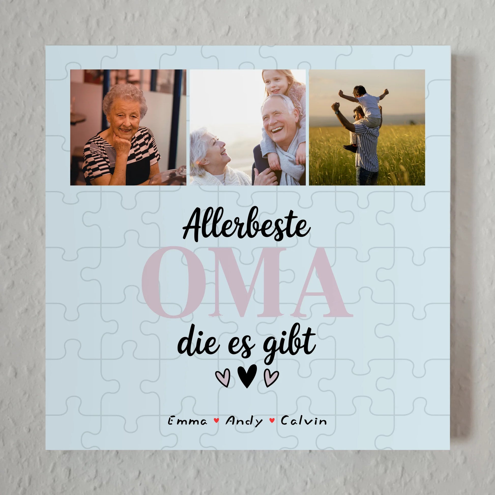 Oma Plakat Geschenk Fotocollage Oma Allerbeste Oma Die Es Gibt personalisiertes Geschenk 1