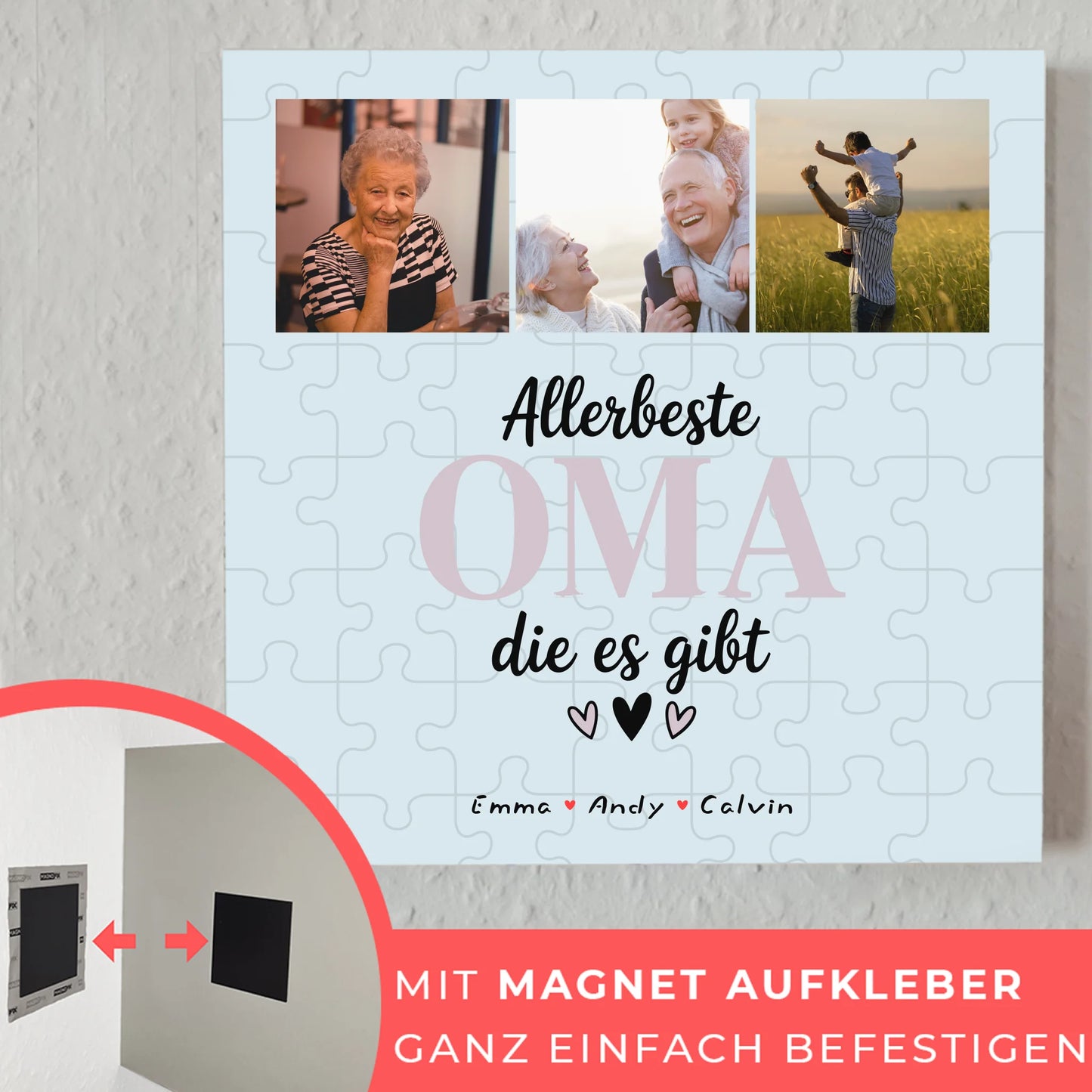 Oma Plakat Geschenk Fotocollage Oma Allerbeste Oma Die Es Gibt personalisiertes Geschenk 4