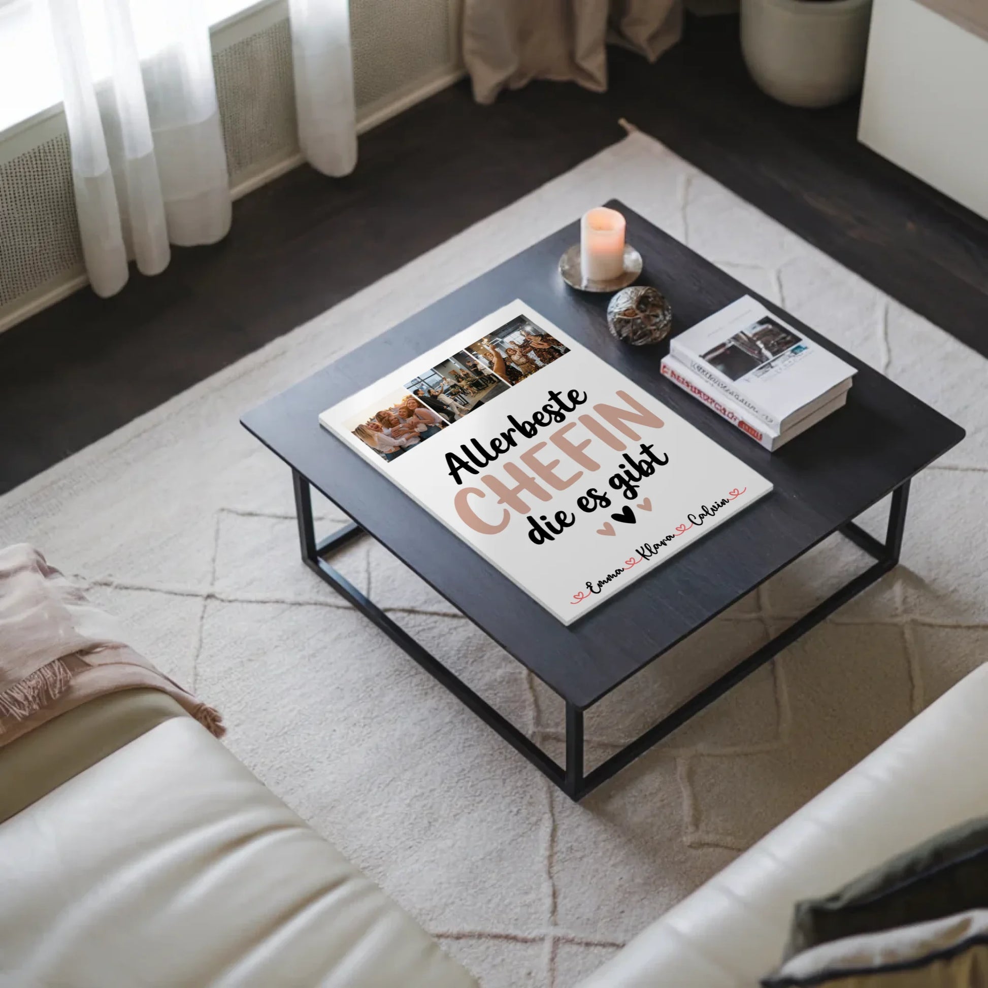 Magnetposter Fotoboard Fotocollage Chefin Allerbeste Chefin Die Es Gibt Geschenk 3