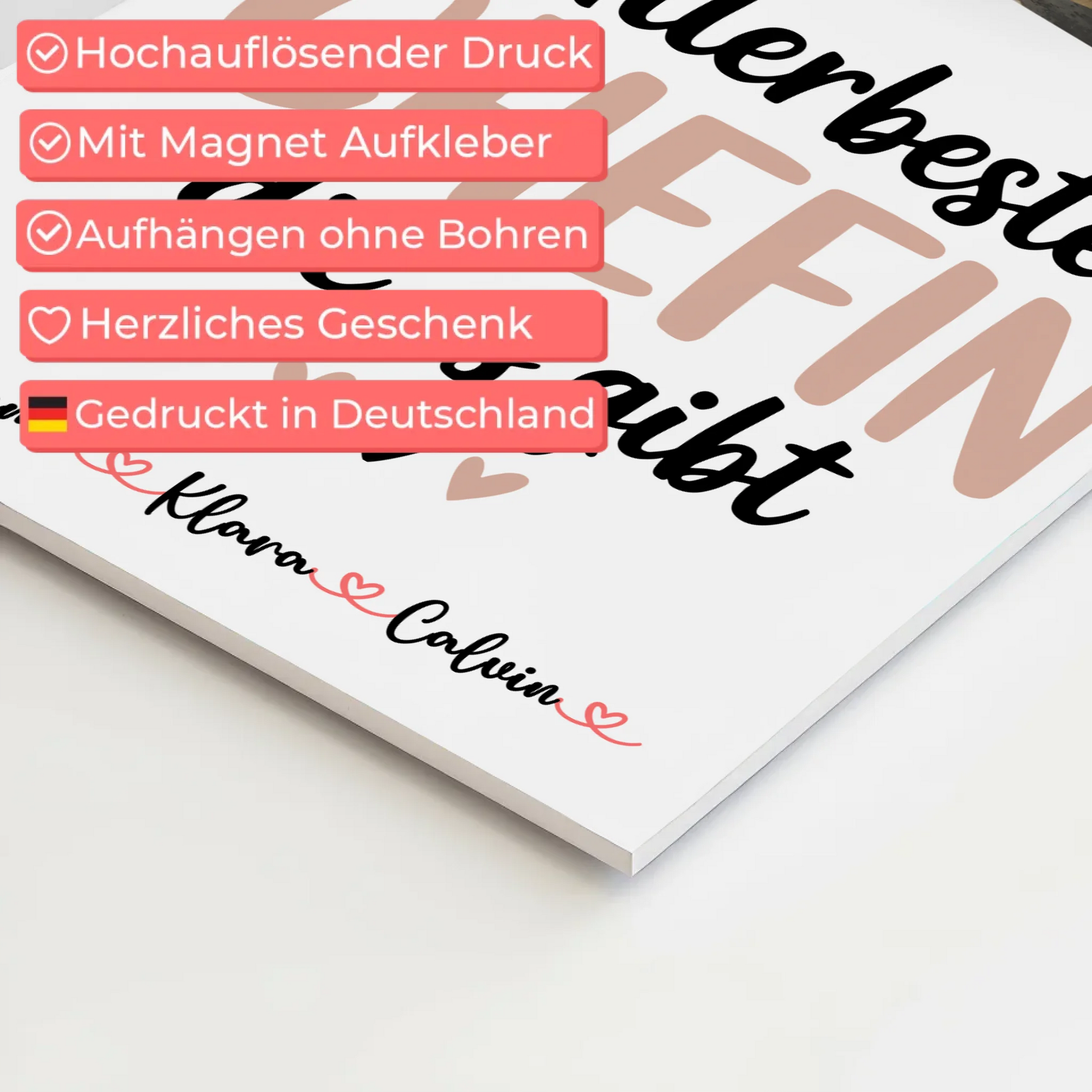 Magnetposter Fotoboard Fotocollage Chefin Allerbeste Chefin Die Es Gibt Geschenk 4