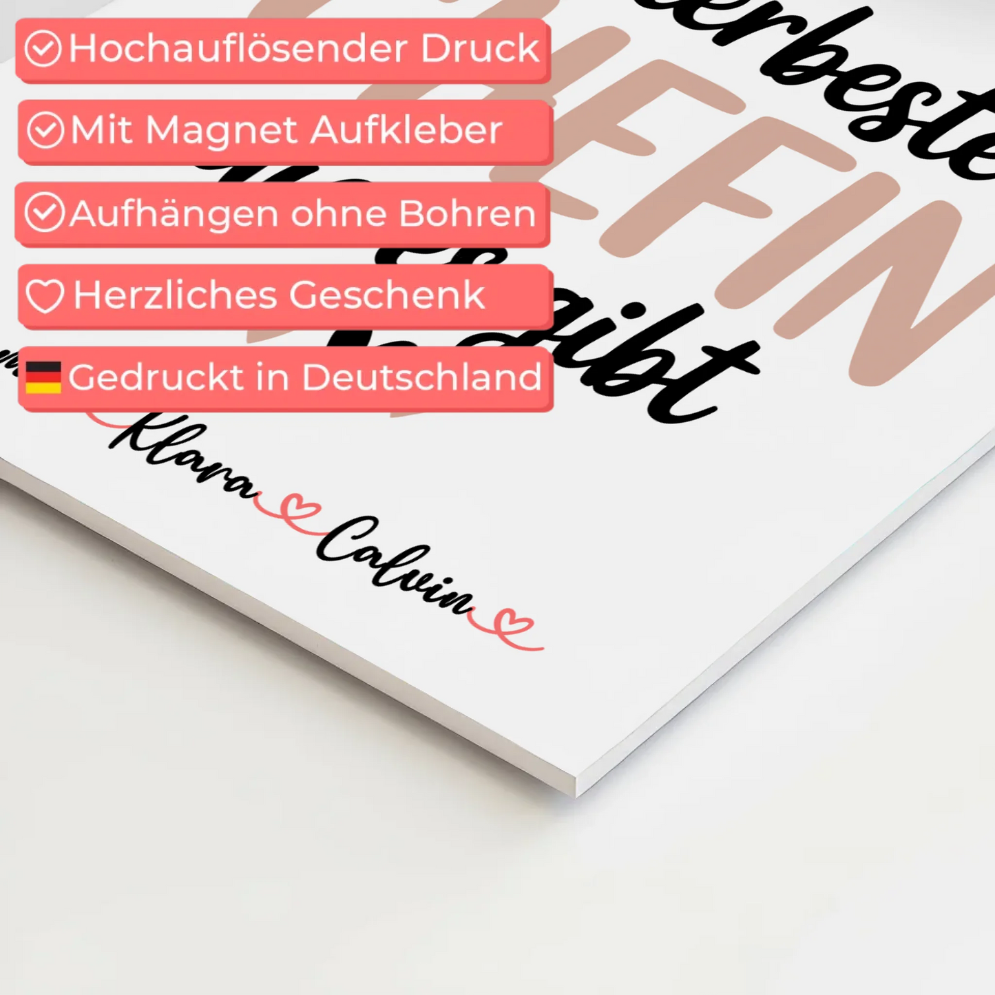 Magnetposter Fotoboard Fotocollage Chefin Allerbeste Chefin Die Es Gibt Geschenk 10