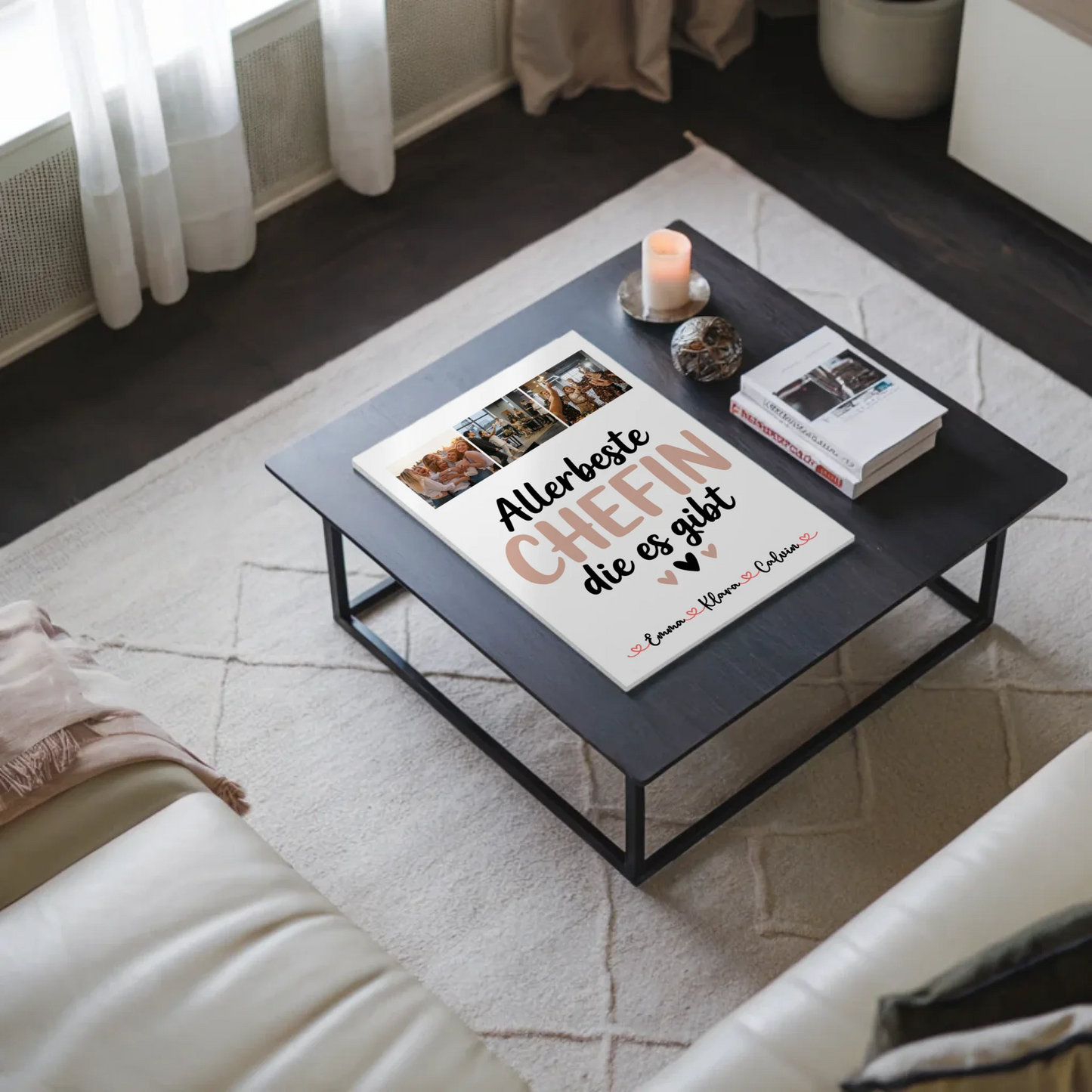 Magnetposter Fotoboard Fotocollage Chefin Allerbeste Chefin Die Es Gibt Geschenk