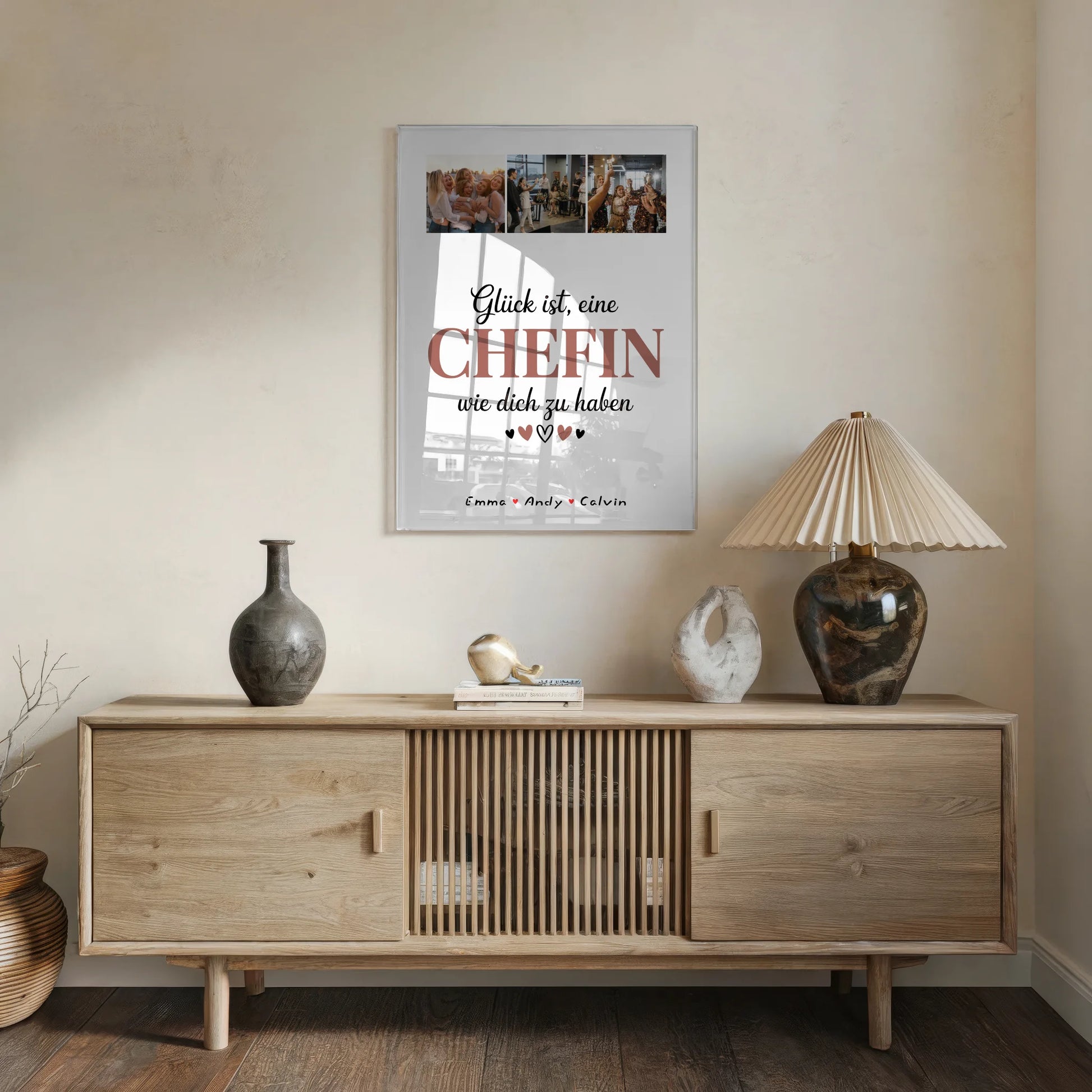 Acrylglas Mit Foto Chefin Fotocollage Glück Ist eine Chefin Wie Dich Zu Haben Personalisiertes Geschenk 5