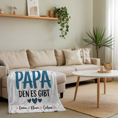 Personalisierte Decke Mann Geschenk Fotocollage Papa Allerbester Papa Den Es Gibt Papa 4