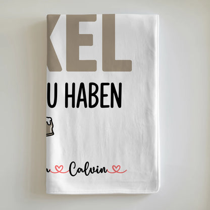 Personalisierte Kuscheldecke Mit Namen Und Motiv Fotocollage Onkel Glück Ist Einen Onkel Wie Dich Haben 6