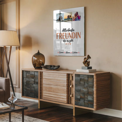 Beste Freundin Geschenk Fotocollage Beste Freundin Allerbeste Freundin Die Es Gibt Poster Tasse 2