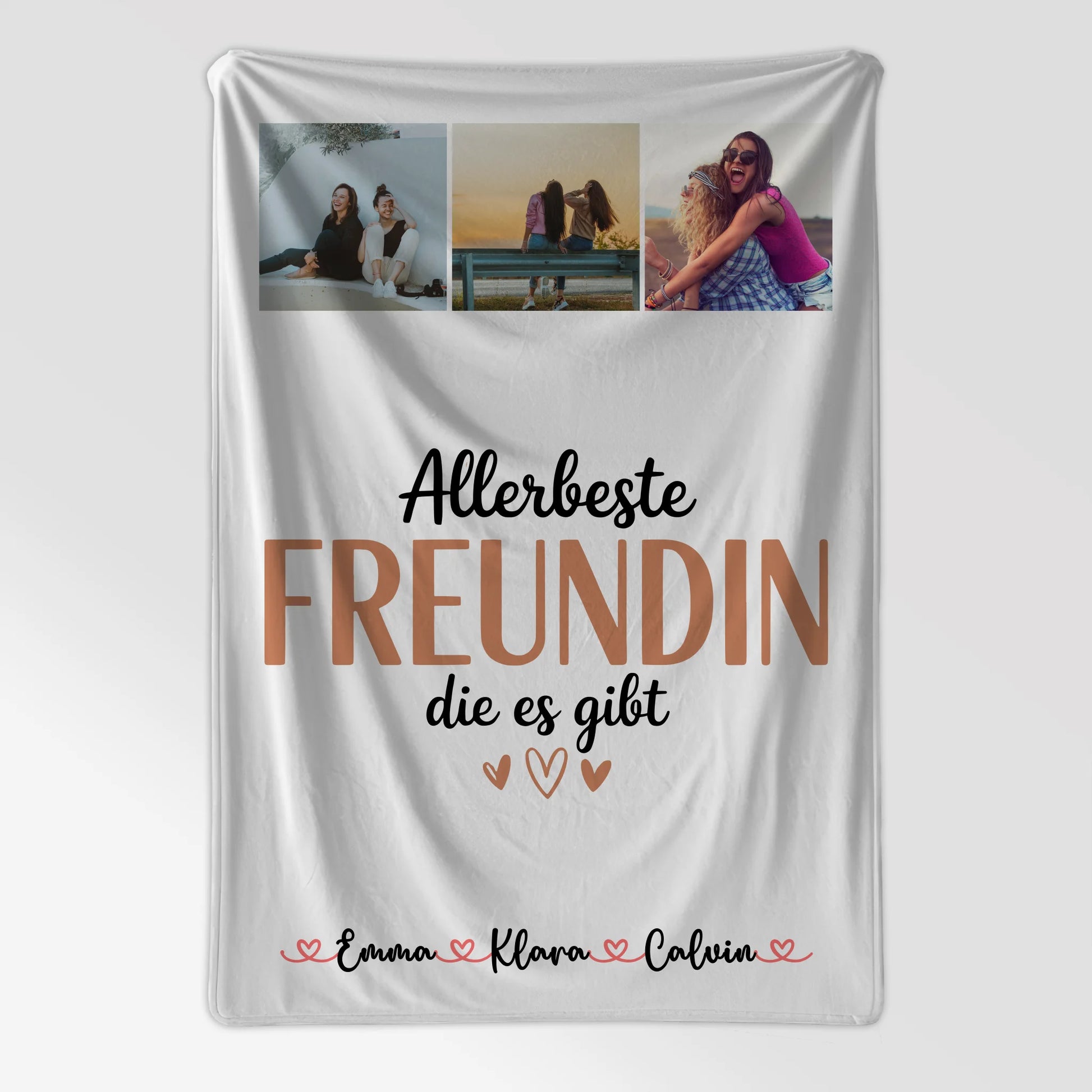 Personalisierte Decke Freundin Fotocollage Beste Freundin Allerbeste Freundin Die Es Gibt Geschenk 7