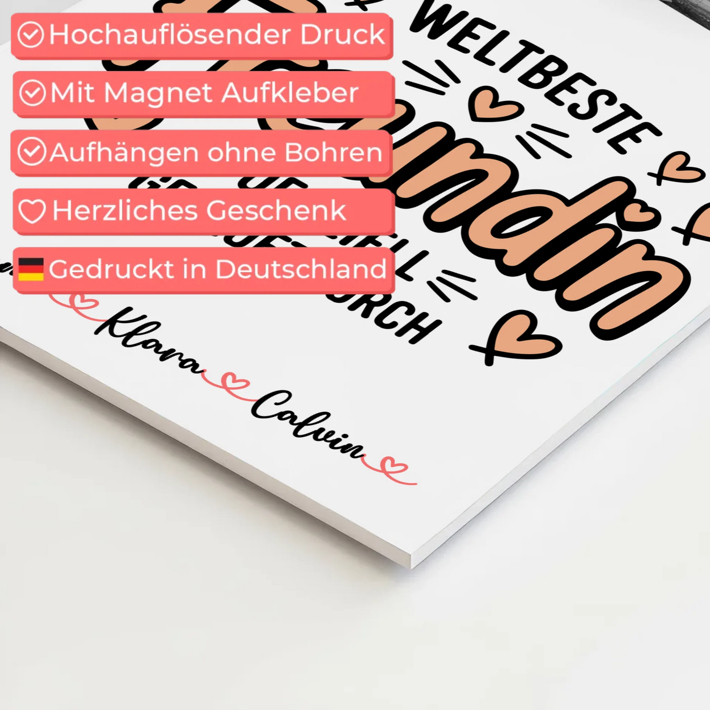 Beste Freundinnen Fotoboard Fotocollage für Beste Freundin Weltbeste Freundin Offiziell Geprüft Durch 4