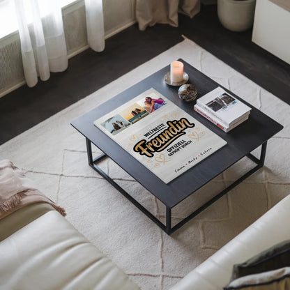 Fotoboard beste Freundin Beste Freundin Fotocollage Weltbeste Freundin Offiziell Geprüft Durch Geschenk 3