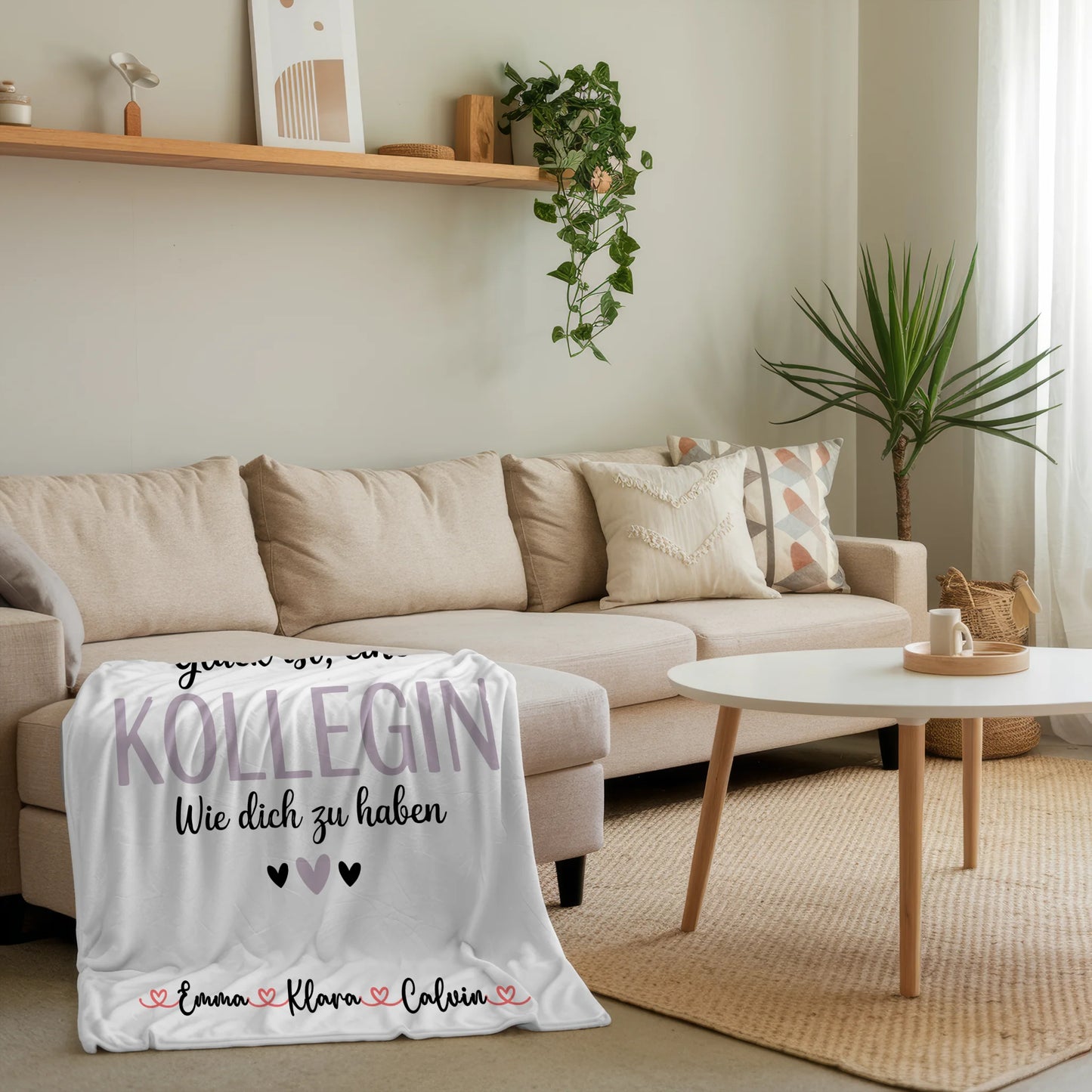 Kuscheldecke Mit Namen Und Motiv Fotocollage für Kollegin Glück Ist eine Kollegin Wie Dich Zu Haben 4