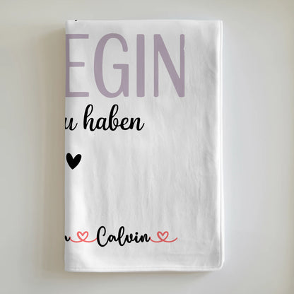 Kuscheldecke Mit Namen Und Motiv Fotocollage für Kollegin Glück Ist eine Kollegin Wie Dich Zu Haben 6