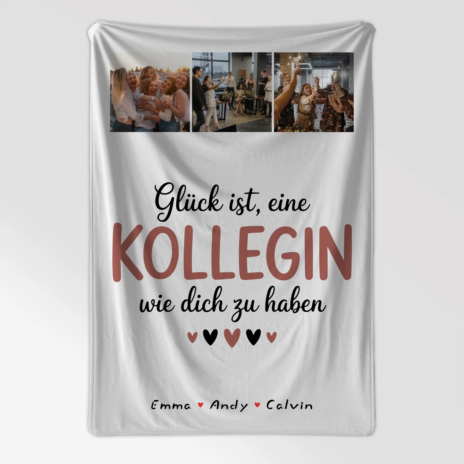 Kuscheldecke Mit Namen Kollegin Fotocollage Glück Ist eine Kollegin Wie Dich Zu Haben 7